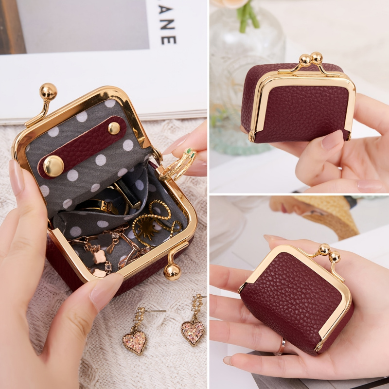 Mini Leather Coin Purse – with - Leatherwork Wallet avis et prix