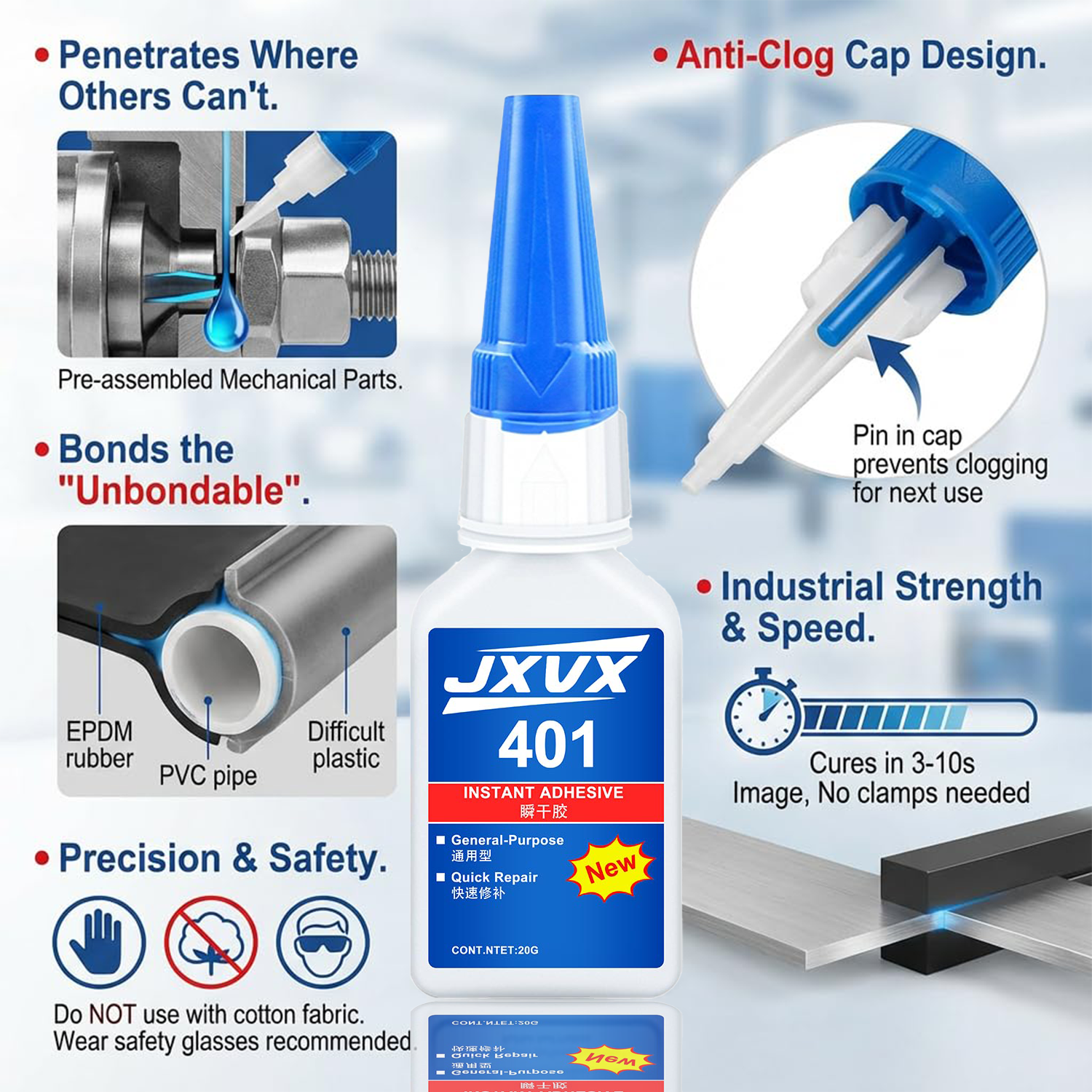 Brand-new 401 super glue super - Leatherwork Tools avis et prix