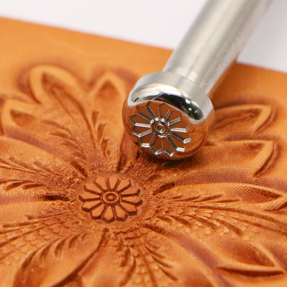 Flower Center Pattern J301  Le - Leatherwork Tools avis et prix