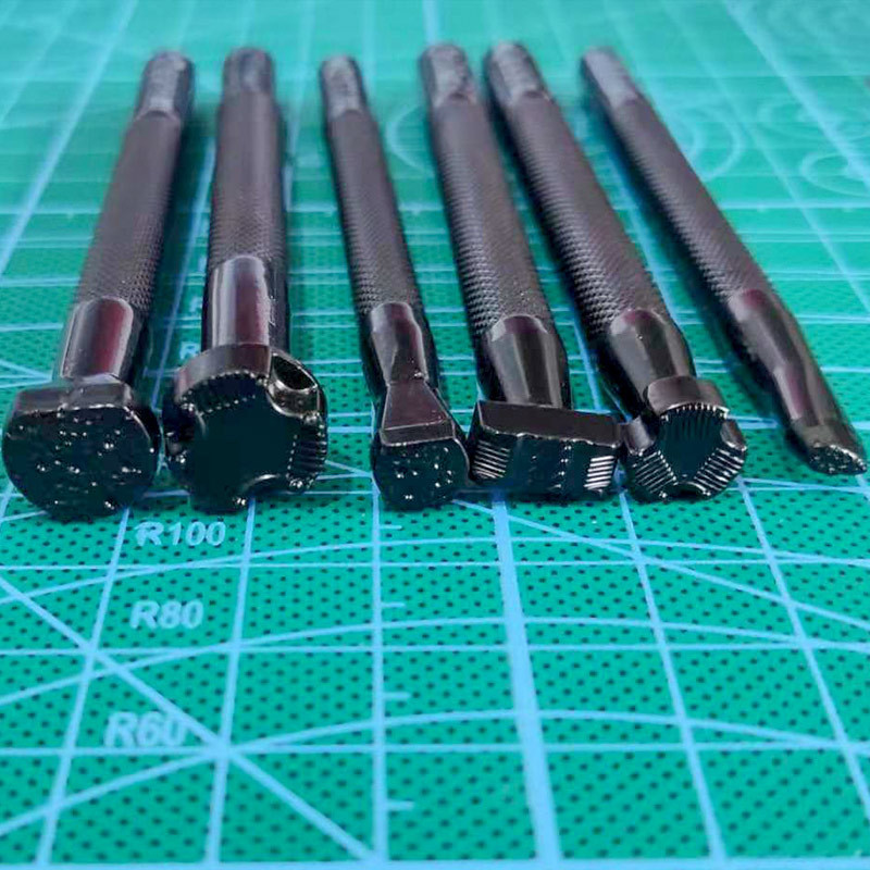 6Pcs Leather Printing Tool All - Leather Stamp Set avis et prix