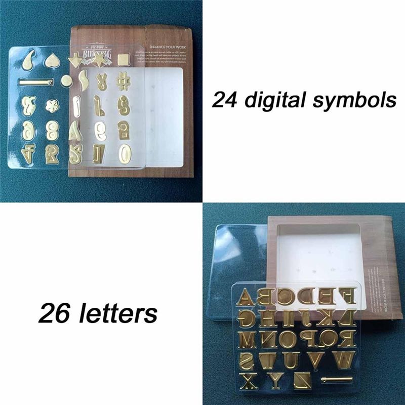 AA63 HOT Wood Burner With Lett - Leather Stamp Set avis et prix