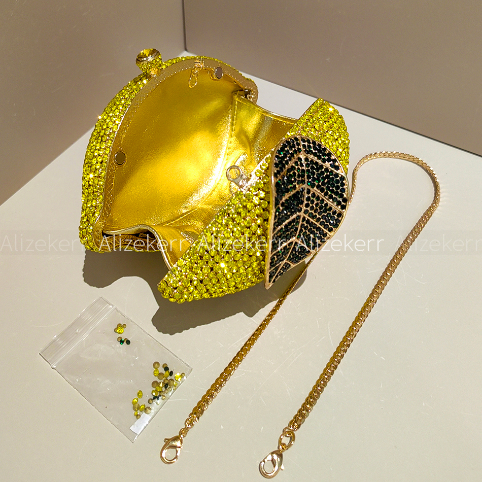 Alizekerr Lemon Shaped Diamond - Leatherwork Wallet avis et prix