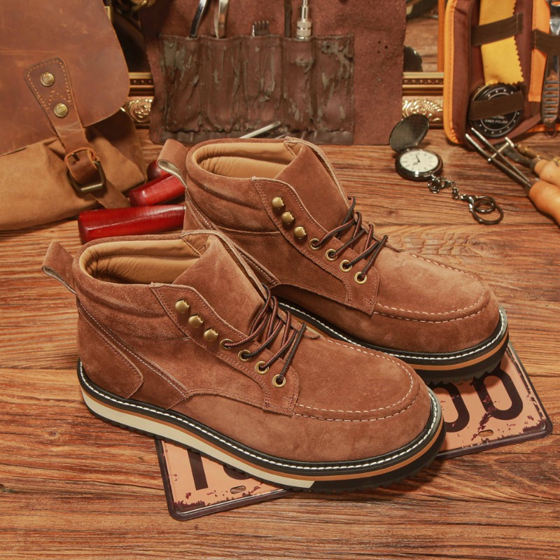 British Style American Retro G - Leather Work Western avis et prix
