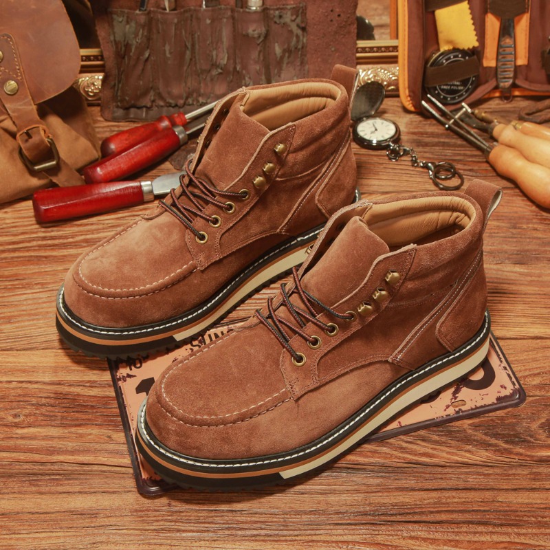 British Style American Retro G - Leather Work Western avis et prix