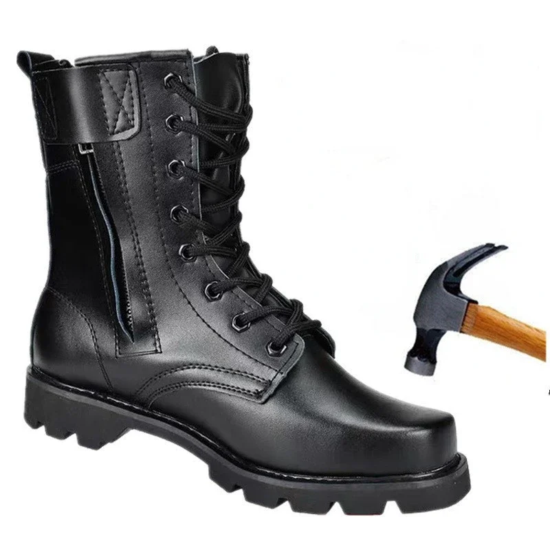 Men's Shoes Work Safety Shoes  - Leather Work Fabric avis et prix