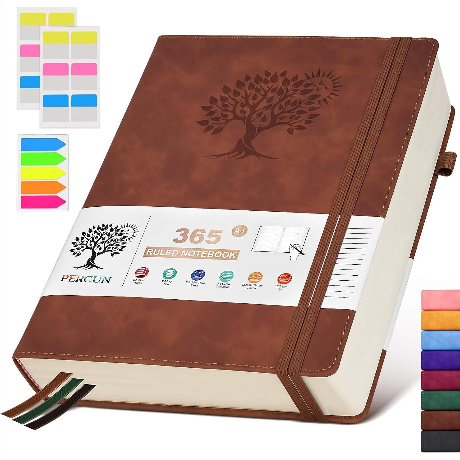 A4 Lined Journal Notebook, 365 - Leatherwork Images avis et prix