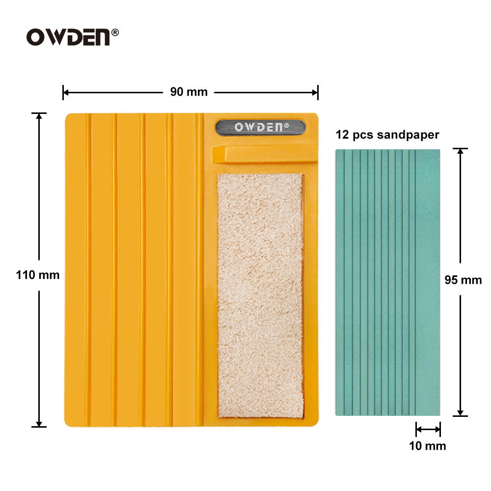OWDEN New Patent Sharpeners Ex - Leather Edge Beveler avis et prix