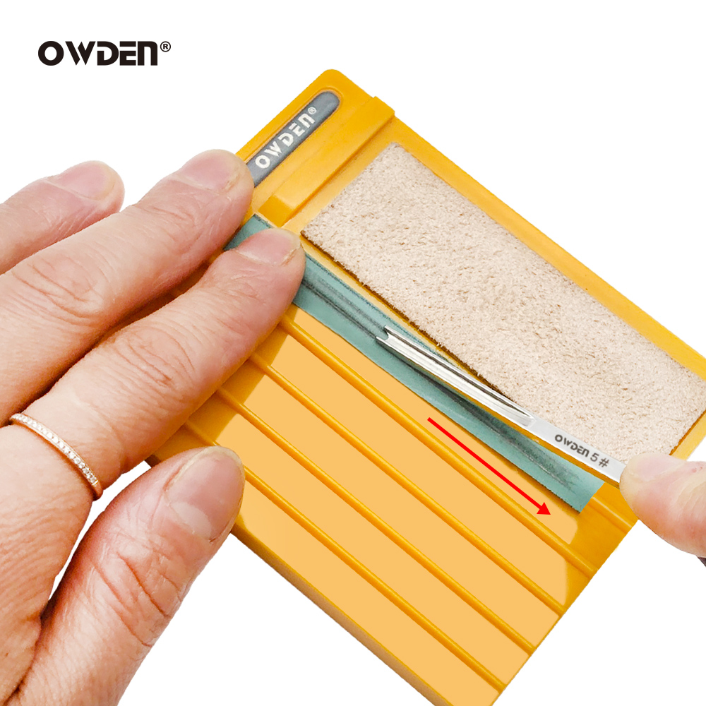 OWDEN New Patent Sharpeners Ex - Leather Edge Beveler avis et prix