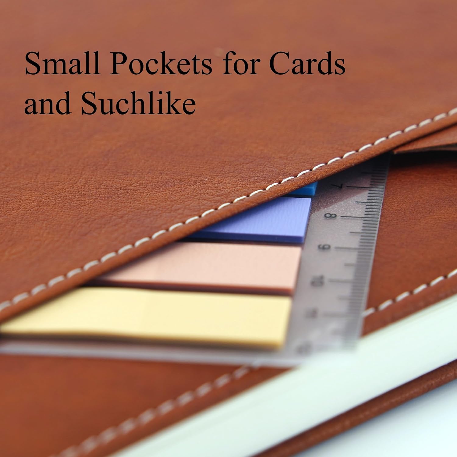 Leather Executive Notebook wit - Leatherwork Images avis et prix
